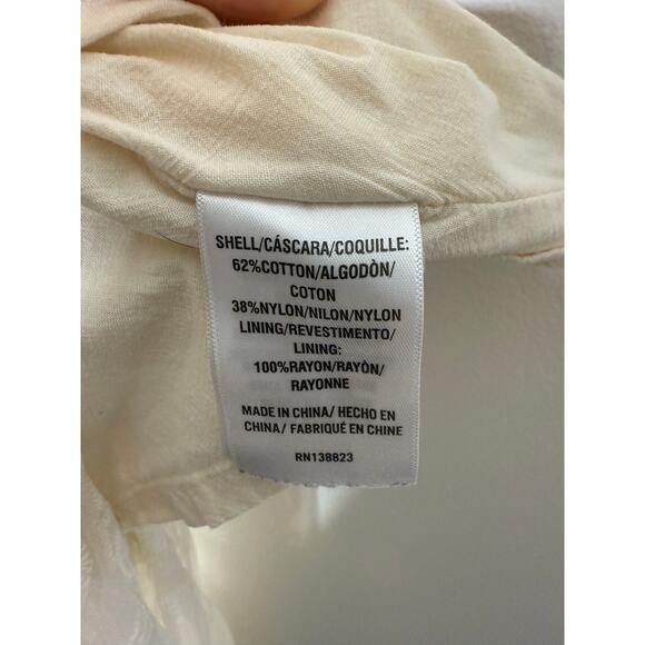 Shyanne Ivory Floral Lace Maxi Dress –  Boho Western Bridal - Picture 5 of 6